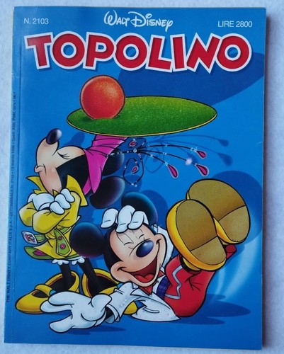 Disney topolino 2103 da - disney,