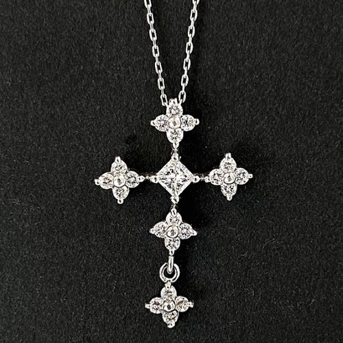 Collana con ciondolo croce - collana,