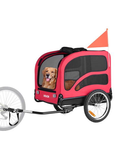 Rimorchio per bici cani - rimorchio,