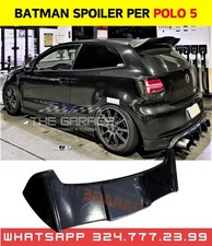Alettone SPORT TUNING Spoiler Tetto per POLO 5 V MK5 6R (2009-2017) Nero Lucido