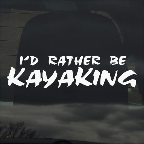 Adesivo kayak vinile - kayak,
