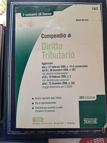 Compendio diritto - compendio, di