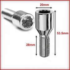 20 pezzi Bulloni ruota chiave