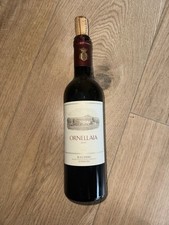 2 Bottiglie ORNELLAIA 2014-2011  BOLGHERI SUPERIORE LT.0.375