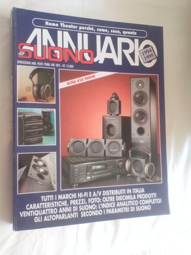 Annuario suono anni - annuario,