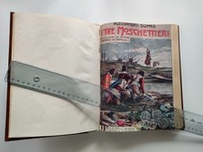 I TRE MOSCHETTIERI EDIZIONE NERBINI 1923 - LEGATURA NUOVISSSIMA
