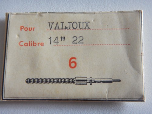Tige remontoir valjoux 84 - tige,