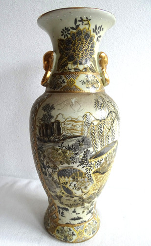 Vaso satsuma porcellana - satsuma,