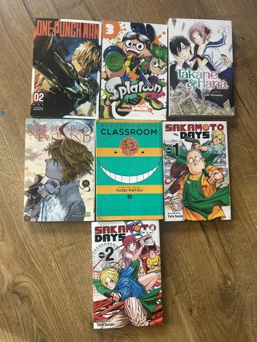 Viz media manga - book, x7