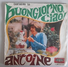 45 giri Antoine  Buongiorno
