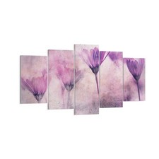 Quadro su Tela 160x85cm Fiori