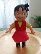 Bambola pupazzo Heidi Con movimento Meccanico Anni 70 Alta 16 cm da Collezione 