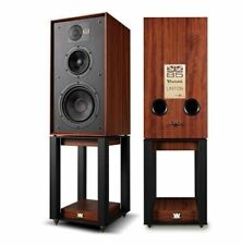 WHARFEDALE LINTON HERITAGE MOGANO CON STAND COPPIA DIFFUSORI DA ESPOSIZIONE