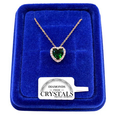 Collana Cuore Verde Catenina