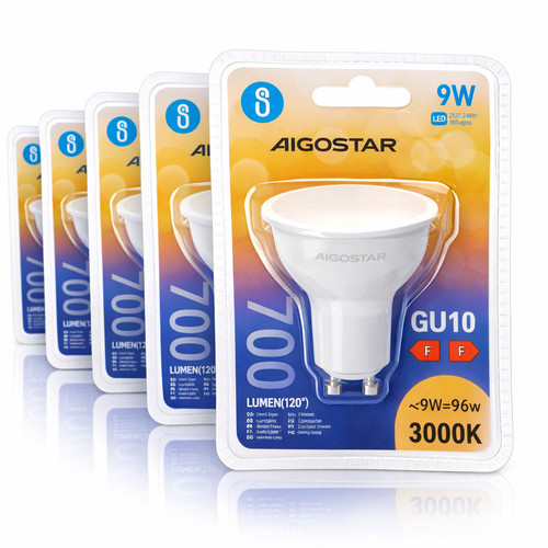 Aigostar lampadina led gu10 - led, 9w