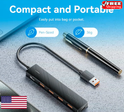 Usb gen2 hub 5 - hub, porte