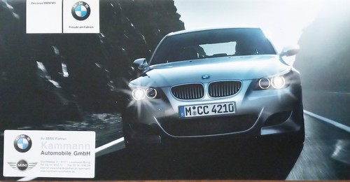 Brochure depliant bmw - depliant,
