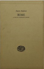 dante alighieri rime a cura di