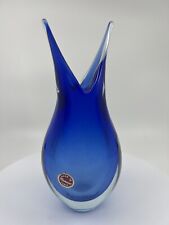 Vaso in vetro artistico di