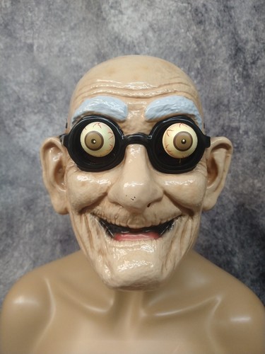 Costume nonno maschera googly