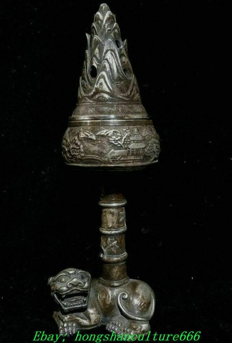 Vecchio incensiere bruciatore