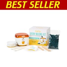 Modellatura sopracciglia resa facile: mini kit ceretta sopracciglia con scaldamani e stencil inclusi