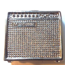 MESA BOOGIE Mark III amplificatore griglia vimini spilla bavero anni 80 da Future Primitive, USA