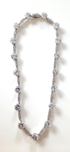 Collana design argento - collana,