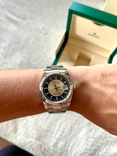 Rolex datejust tuxedo dial - 36,