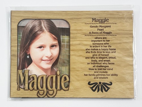 Calamita cornice legno inciso