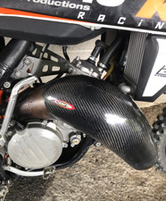 PARAESPANSIONE IN CARBONIO TEAM CIARLO KTM HUSQVARNA 125 X JOLLYMOTO-SCALVINI