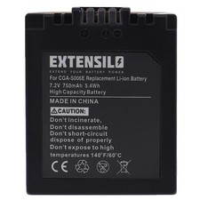 Batería para Panasonic Lumix DMC-FZ8 DMC-FZ50 DMC-FZ7 750mAh