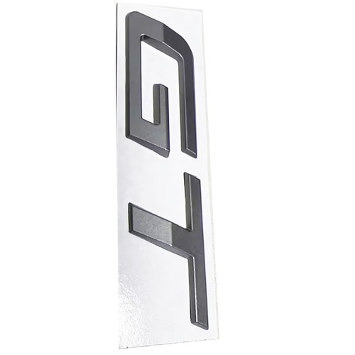 Pour gris foncé écusson - gris,