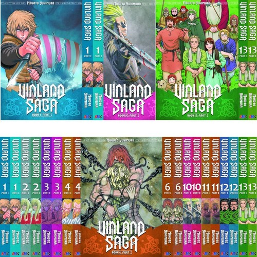 Fumetto vinland saga manga - vinland,