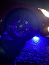 Luce LED blu AVVERTENZA flash