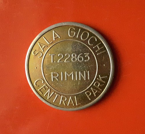 Gettone sala giochi - gettone,