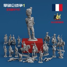 1/56 1/72 Guerre Napoleoniche Cavalleria Fanteria Stampato in 3D Soldatino Modello Scacchi