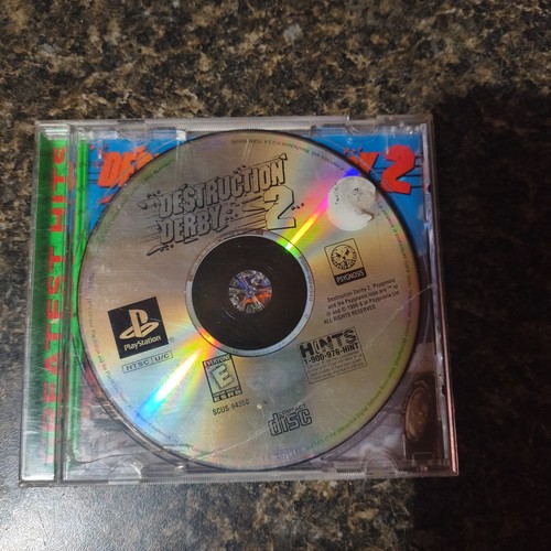 Destruction derby ps1 - destruction,