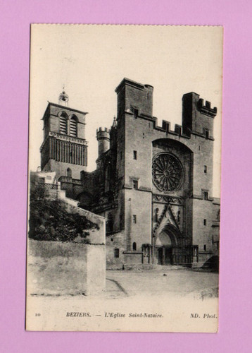Beziers chiesa di san - beziers,