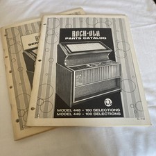 Rock-Ola Model 448 / 449  Juke Box Service Manual And Parts List