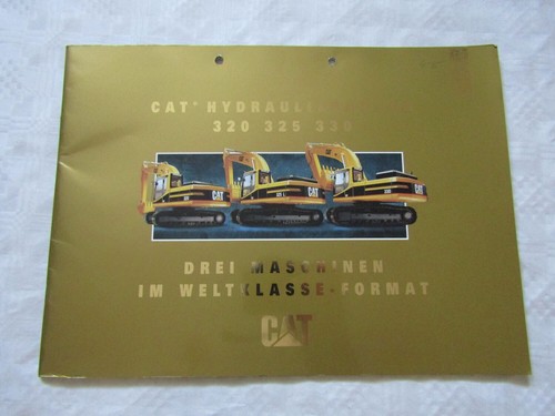 Brochure cat caterpillar 320 - caterpillar,