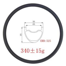 Cerchio in carbonio per