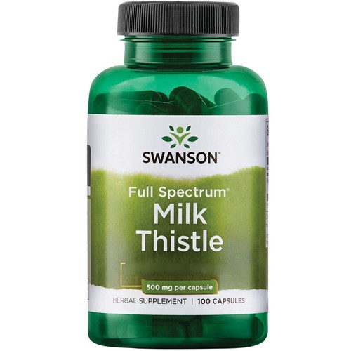 Swanson milk thistle 500 mg - swanson,,