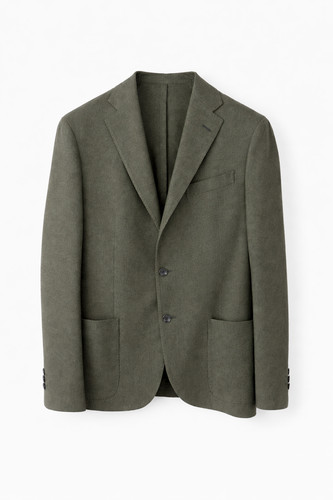 Blazer misto lana - , verde