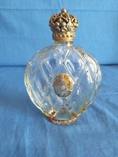 Antica Bottiglia Vittoriana Di Profumo Uomo Vuota Royalty Of Rome Da Collezione 