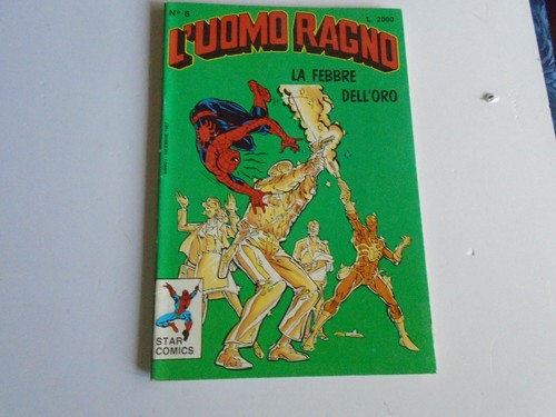 Uomo ragno numero - ragno, 8