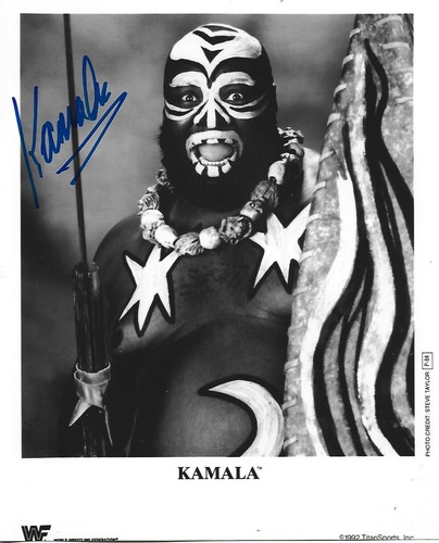 Wrestling heel legend kamala - wrestling,