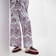 Pantaloni in finta seta