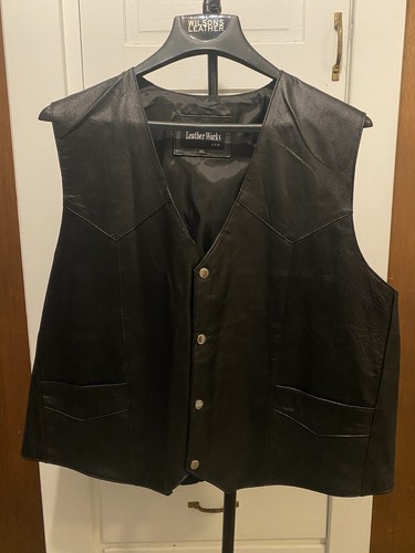 Leather works uomo 3xl - leather, u.s.a.