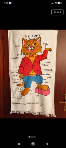 Raro asciugamano vintage - raro,
